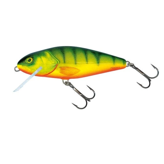 Vobler Salmo Perch Floating, Hot Perch, 8cm, 12g