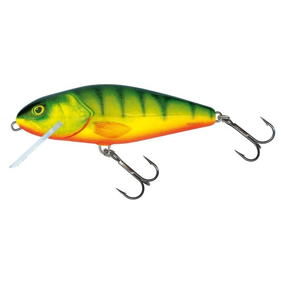 VOBLER SALMO PERCH SHALLOW RUNNER, HOT PERCH, 12CM, 36G