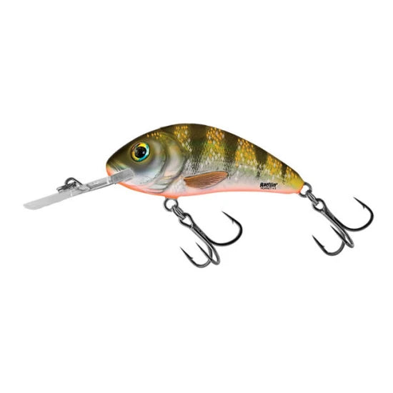 Vobler Salmo Rattlin Hornet Floating 4.5cm 6g Yellow Holo Perch