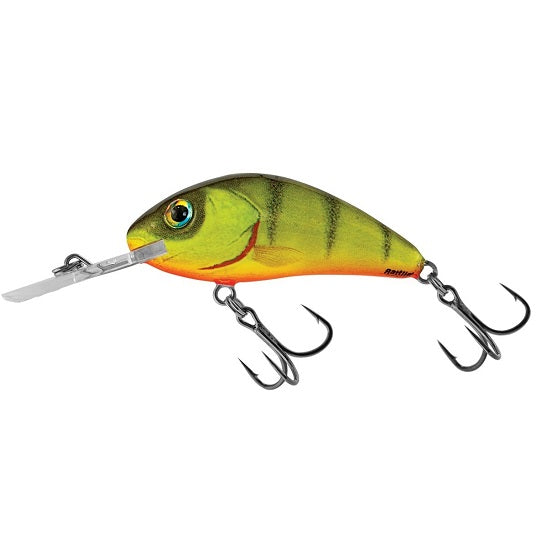 VOBLER SALMO RATTLIN HORNET FLOATING, HOT PERCH, 6.5CM, 20G