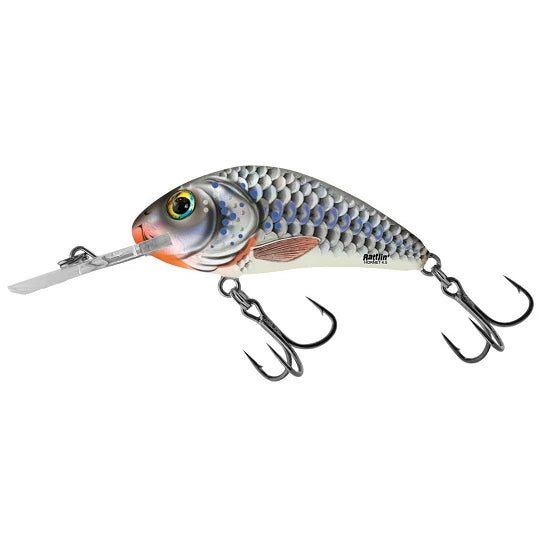 Vobler Salmo Rattlin Hornet Floating, Silver Holographic Shad, 4.5cm, 6g