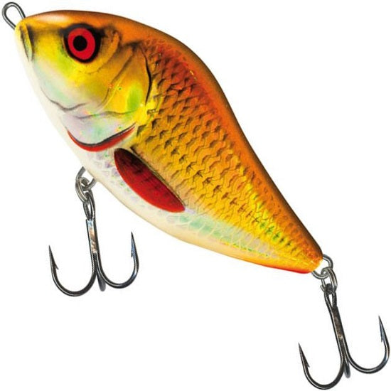 VOBLER SALMO SLIDER SINKING HOLOGRAPHIC RUDD 12CM 70G