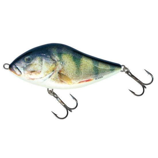 VOBLER SALMO SLIDER SINKING, REAL PERCH, 10CM, 46G
