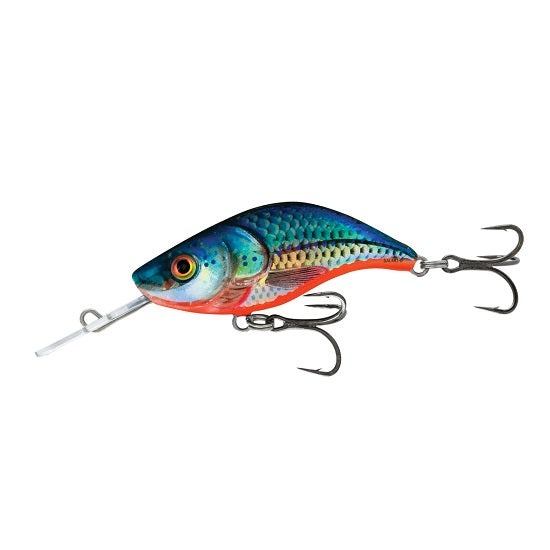 VOBLER SALMO SS4S BLUE HOLOGRAPHIC SHAD Sparky Shad 040MM Sinking
