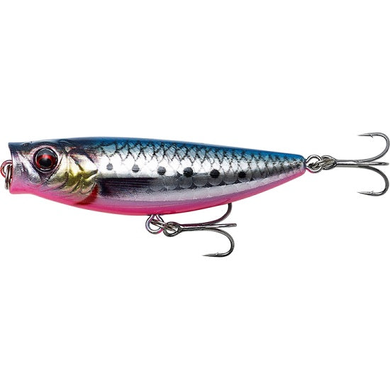 VOBLER SAVAGE 3D MINNOW POP WALKER 5.5CM/6G/F BELLY SARDINE PHP