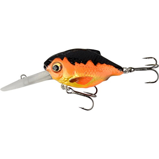 VOBLER SAVAGE GEAR 3D CRUCIAN CRANK, BLACK&amp;ORANGE, 4.6CM, 8.3G