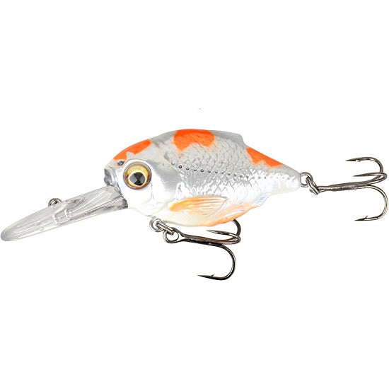 VOBLER SAVAGE GEAR 3D CRUCIAN CRANK SINKING, PEARL WHITE SILVER, 3.4CM, 3.4G
