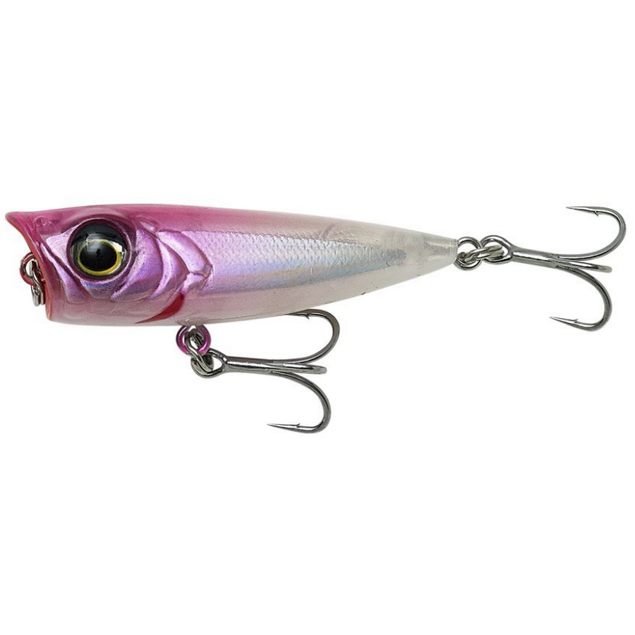 VOBLER SAVAGE GEAR 3D MINNOW POPPER 4.3CM 2.6G PINK HEAD