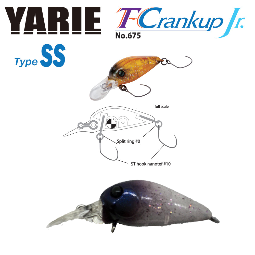 VOBLER YARIE JESPA 675 T-CRANKUP JR. TYPE SS C31 VARIATION 2.8CM 2.1G