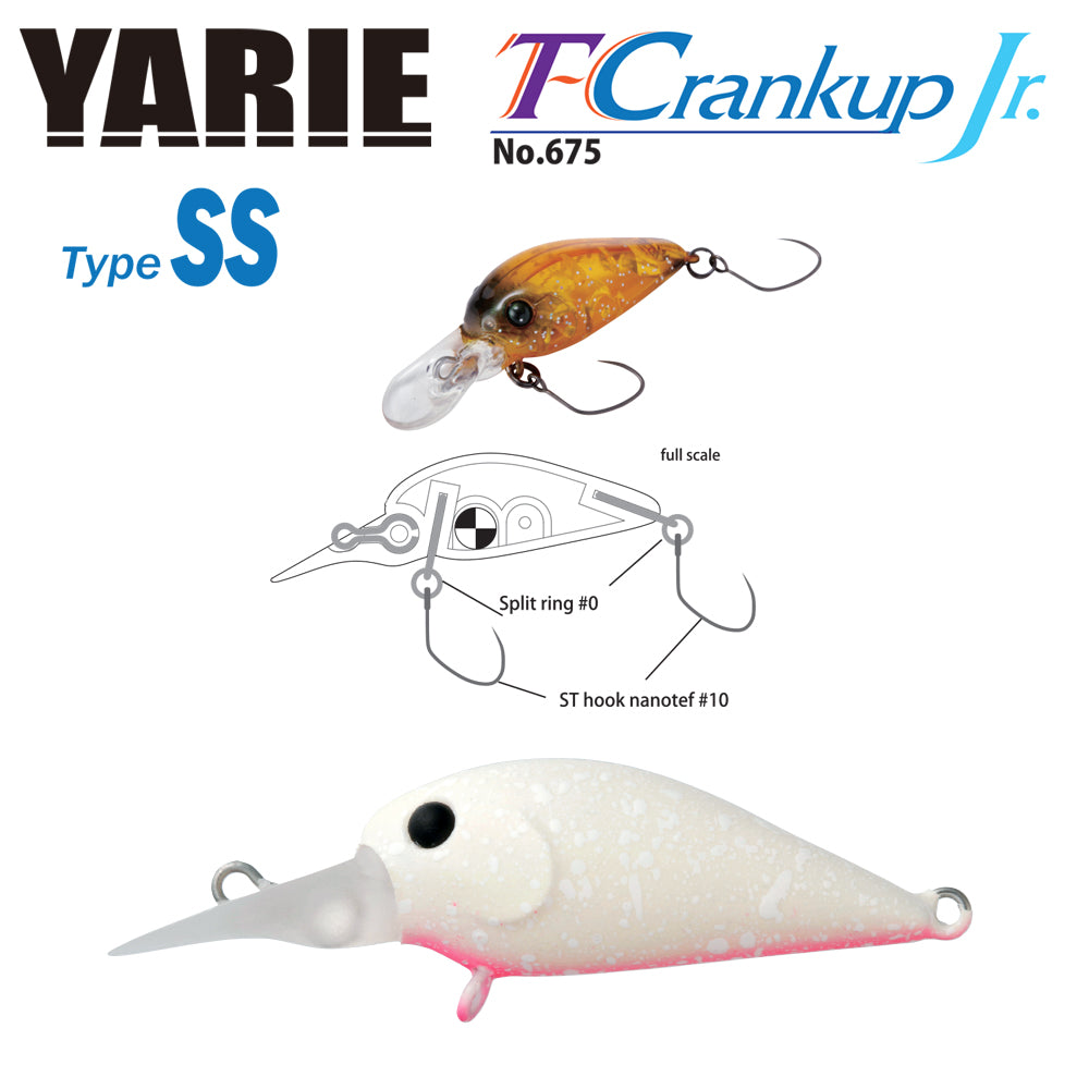 VOBLER YARIE JESPA 675 T-CRANKUP JR. TYPE SS C9 YUKIMUSUME 2.8CM 2.1G