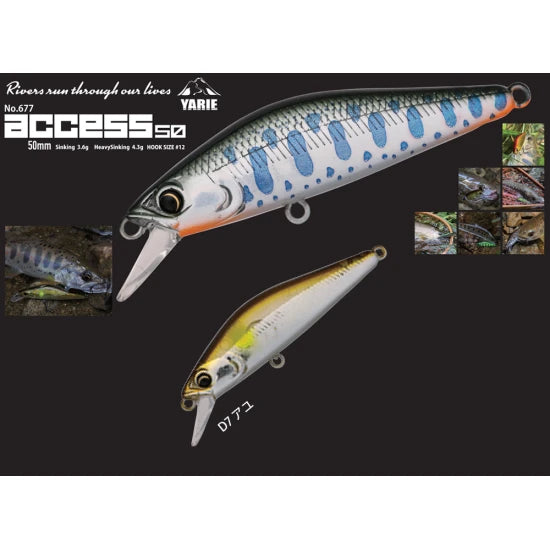 Vobler Yarie Jespa 677 Acces Hs 5cm 4.3g D7 Ayu