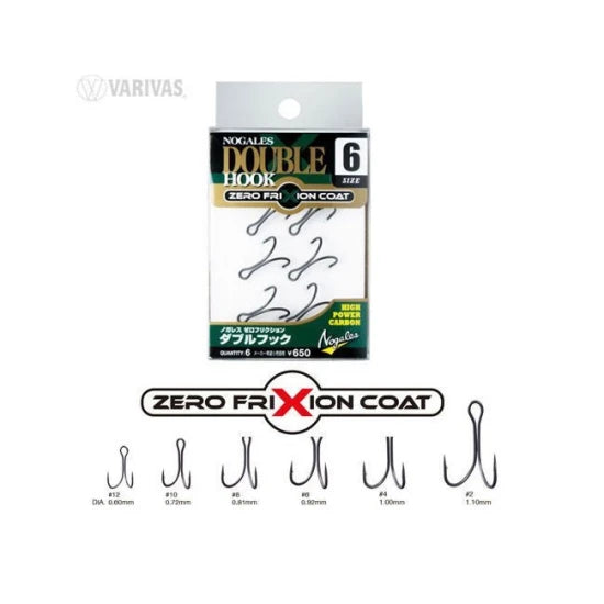 Varivas Ancora Dubla Nogales Zero Friction Nr 2 5buc/plic