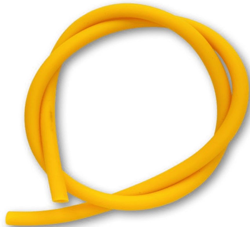 Varnis Siliconic Black Cat Rig Tube, Yellow, 4-8mm, 1m