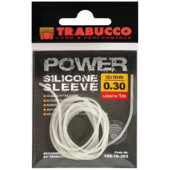 Varnis Siliconic Trabucco X-power Competition Silicone Tube, 1m, 1.2mm