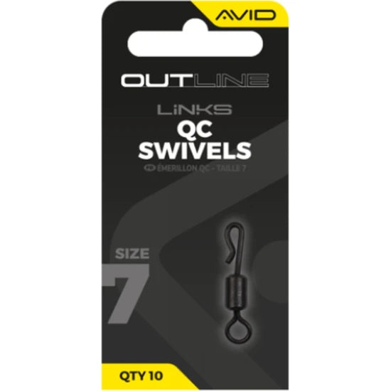 Vartej Avid Outline Swivel, Size 7, 20buc/pac