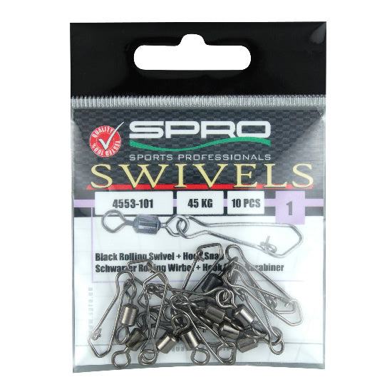 Vartej Cilindric cu Agrafa de siguranta Spro nr 7/14kg 10/plic
