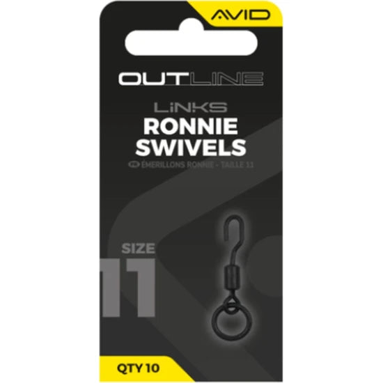 Vartej Cu Anou Avid Outline Ronnie Swivels, Size 11, 10buc/pac