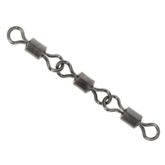 Vartej Mikado Jaws Triple Swivels, 25kg, 10buc/plic