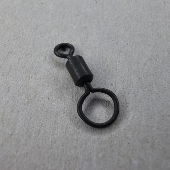 Vartej Orange Swivels Negru Mat Ochet Mare, No.4, 10buc/pac