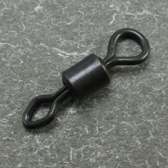Vartej Orange Swivels Romb Negru Mat, No.4, 10buc/pac