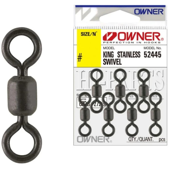 Vartej Owner 52445 Rolling King Stainless Swivel Ks-11, 81kg, Nr.4,  11buc/plic