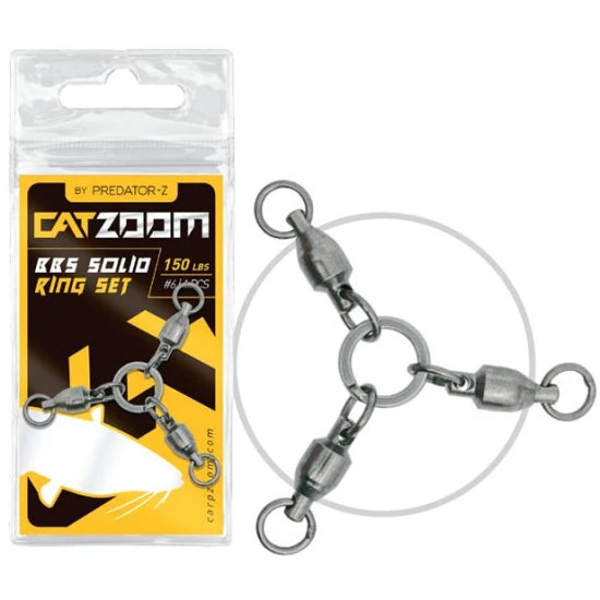 Vartej Predator-z Catzoom Bbs Solid Ring Set, 150lbs, Nr.6, 1buc/plic