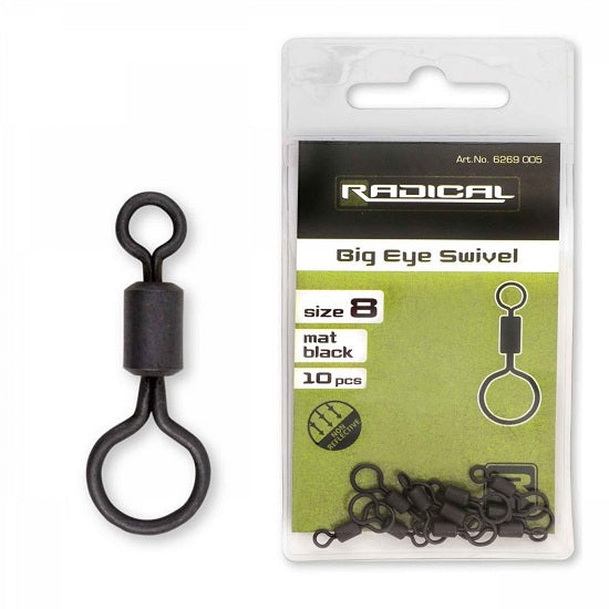 Vartej Radical Big Eye Swivel nr.8  10buc/plic