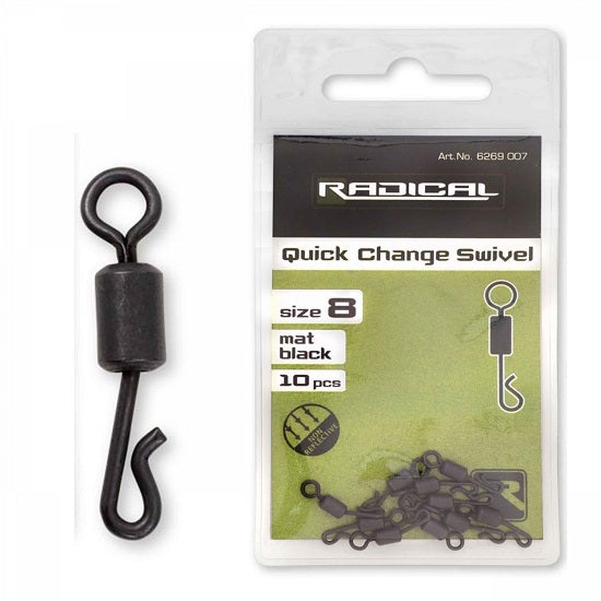 Vartej Radical Quick Change Swivel nr.8  10buc/plic