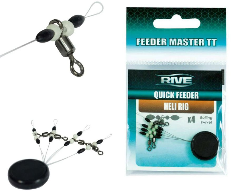 Vartej Rive Stoper Quick Heli Rig, 4buc/plic