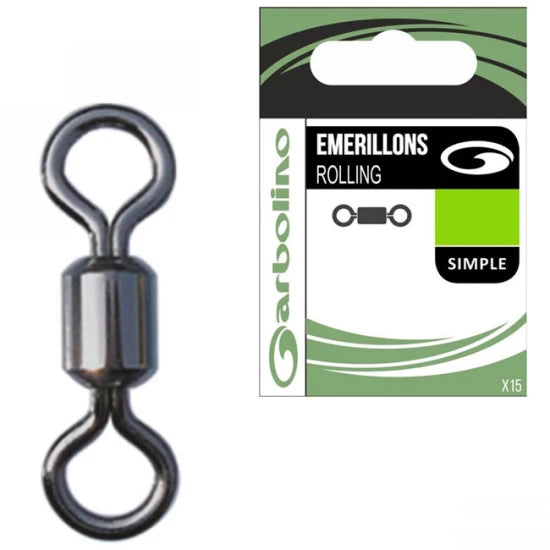 Vartej Rolling Garbolino Streamline Micro Simple Nr.14, 15buc