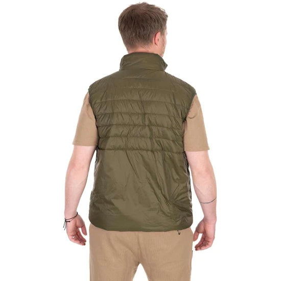 Vesta Fox Olive Quilted 100 Gilet, Kaki, Marimea L