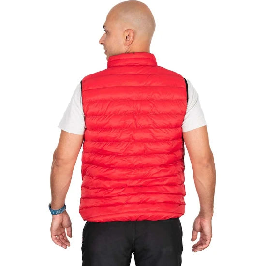 Vesta Fox Rage Pro Series Reversible Lightweight Quilted Gilet, Black / Rage Red, Marime M