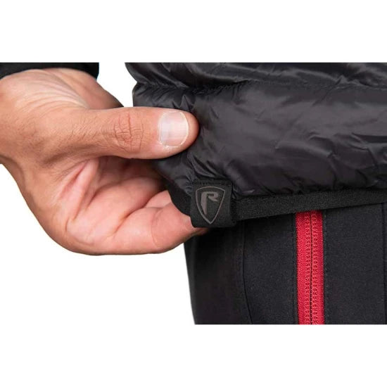 Vesta Fox Rage Pro Series Reversible Lightweight Quilted Gilet, Black / Rage Red, Marime S