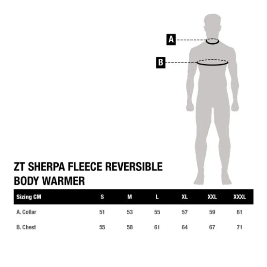 Vesta Nash Zt Sherpa Fleece Reversible Body Warmer, Marime L