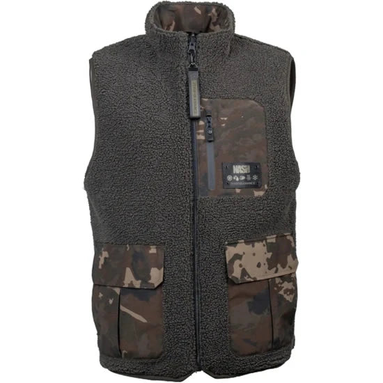 Vesta Nash Zt Sherpa Fleece Reversible Body Warmer, Marime M