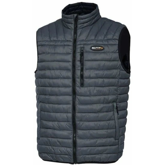 Vesta Savage Gear Ripple Quilt Vest, Gri, Marime S