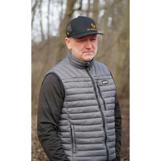 Vesta Savage Gear Ripple Quilt Vest, Gri, Marime S