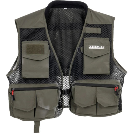 Vesta Zebco Lightweight 9 Pocket Fishing Vest