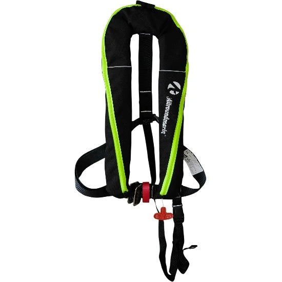 Vesta De Salvare Automata Allroundmarin Aero 165n, Negru/verde Neon