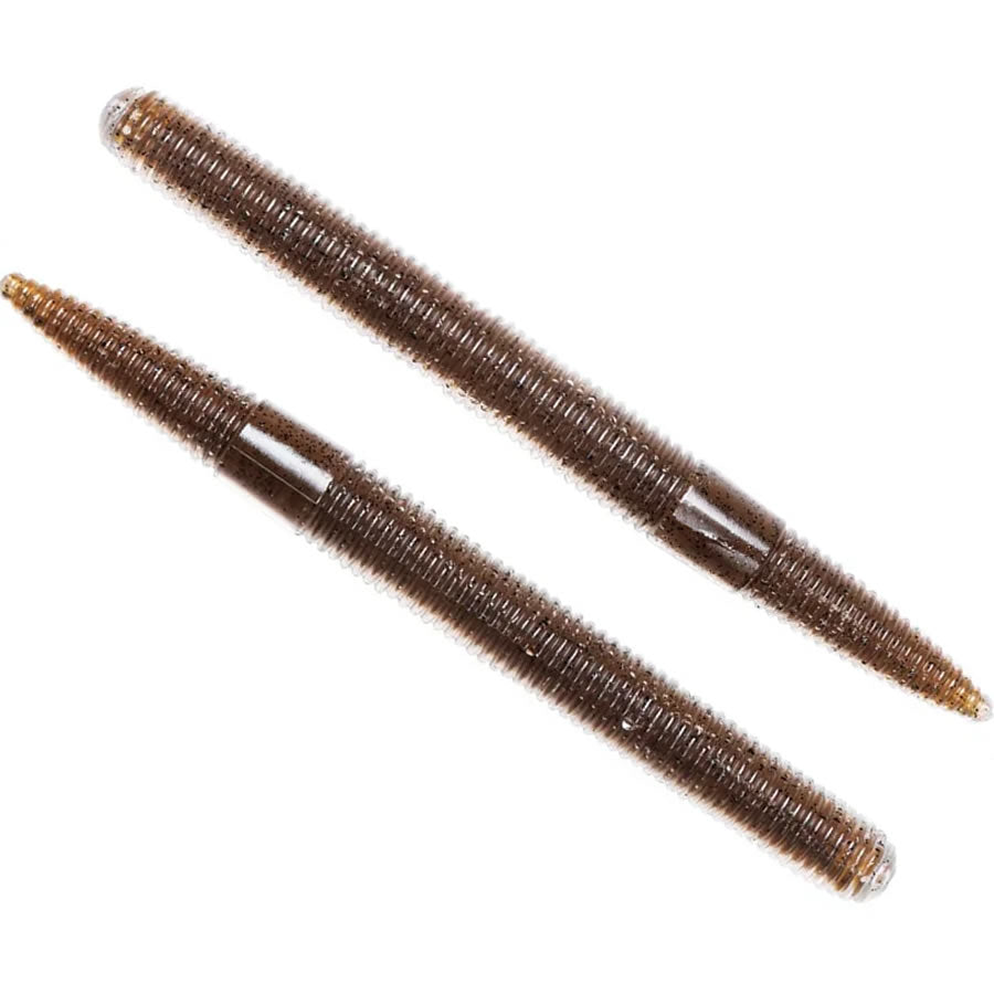 Vierme LIVE TARGET Stick Worm, Brown / Black, 10.2cm, 10g, 8buc/pac