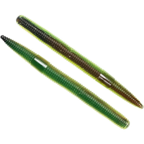 Vierme Live Target Stick Worm, Brown / Chart, 12.5cm, 12.7g, 8buc/pac