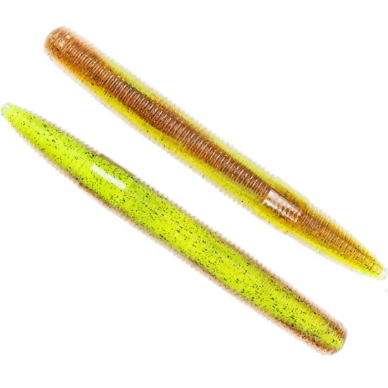 Vierme Live Target Stick Worm, Chart / Brown, 7.6cm, 7.6g, 10buc/pac