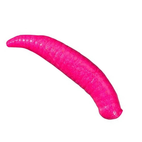 Viermi Artificiali Berkley Gulp! Floating Pinched Crawler Bubblegum 3cm 14buc/plic