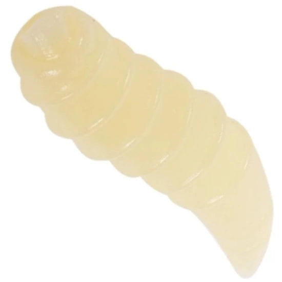 Viermi Artificiali Korum Floating Grubs Imitation Maggots, White, 40buc/pac