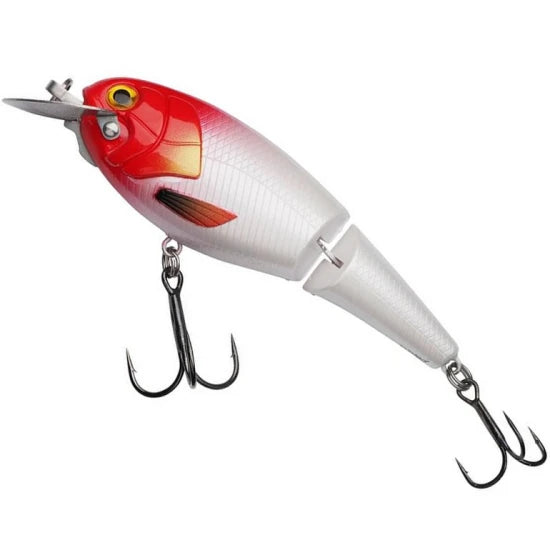 Vobler Abu Garcia Beast Hi-lo Jointed Floating, Red Head, 9cm, 22.4g