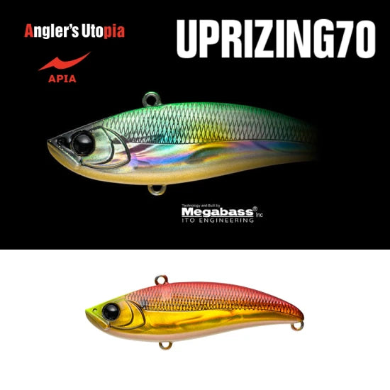 Vobler Apia Uprizing 70, 01 Red Gold Konoshiro, 7.0cm, 14g