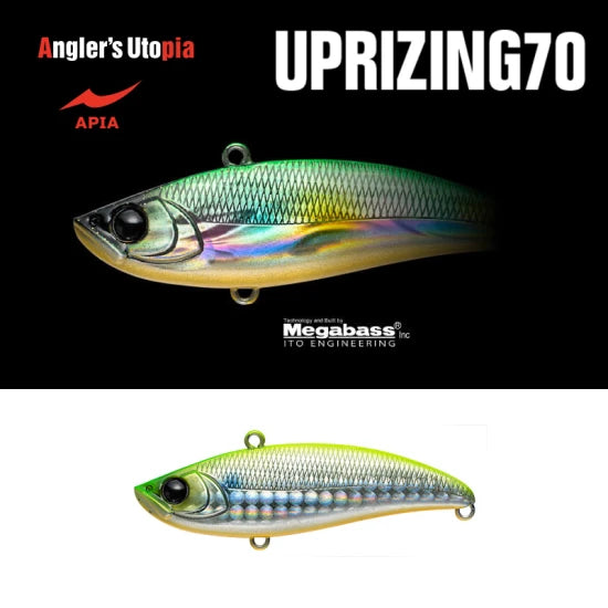 Vobler Apia Uprizing 70, 07 Lgh Chart Back, 7.0cm, 14g