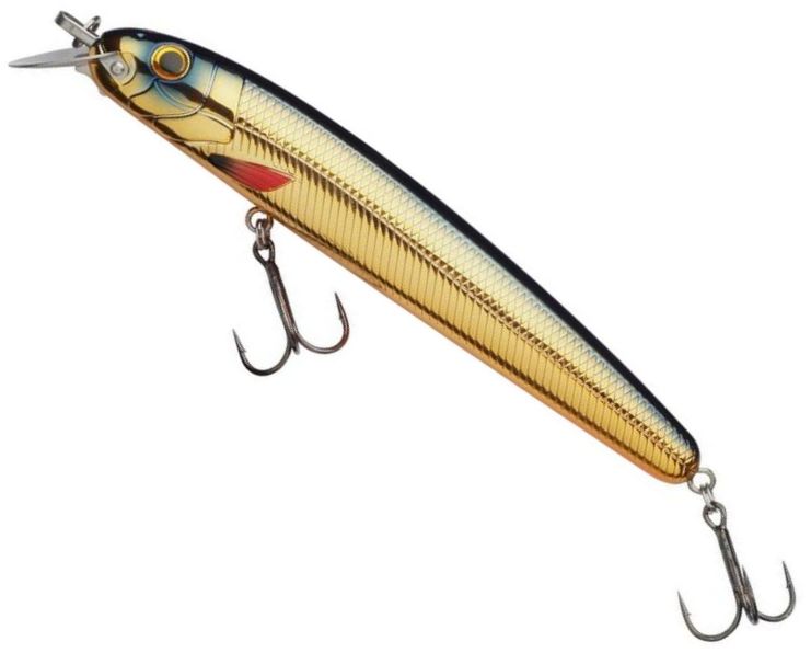 Vobler Abu Garcia Hard Bait Beast Hi-Lo Sinking, Gold Black Orange, 33g, 14cm