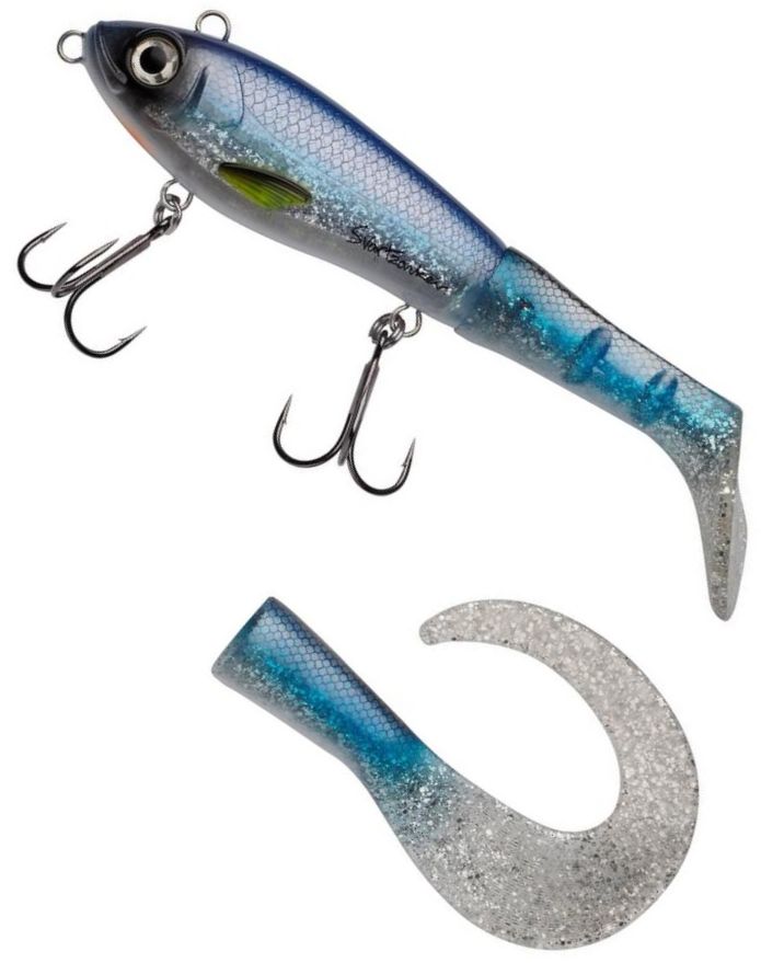 Vobler Abu Garcia Svartzonker McHybrid, Blue Silver, 100g, 20cm