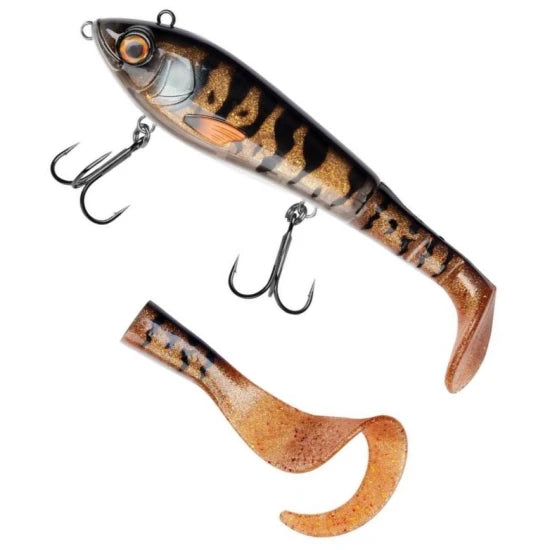 Vobler Abu Garcia Svartzonker Mchybrid, Burbot Motoroil, 100g, 20cm